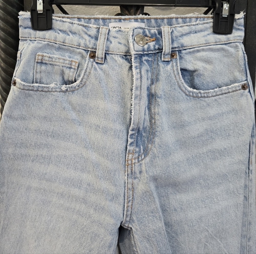 Zara 100% Cotton Jeans - Picture 4 of 13